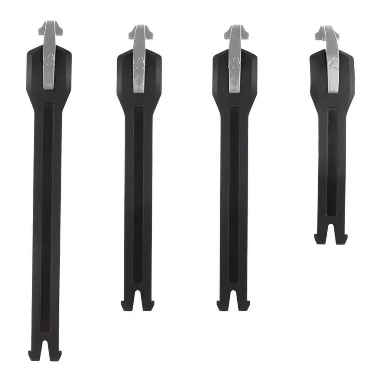 LEATT BOOT STRAP KIT GPX 4.5 / 5.5 FLEXLOCK 4-pcs BLK