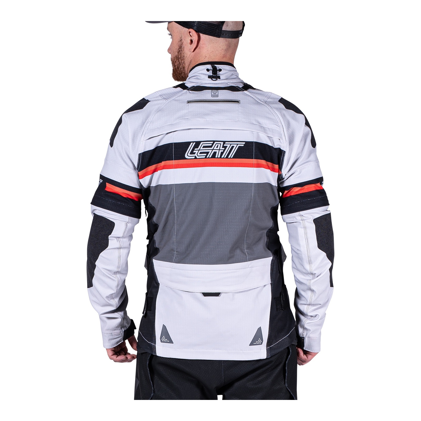 Leatt 5.5 ADV Rally Jacket - Grey (2XL/US46/EU56) | CFMOTO Nelson